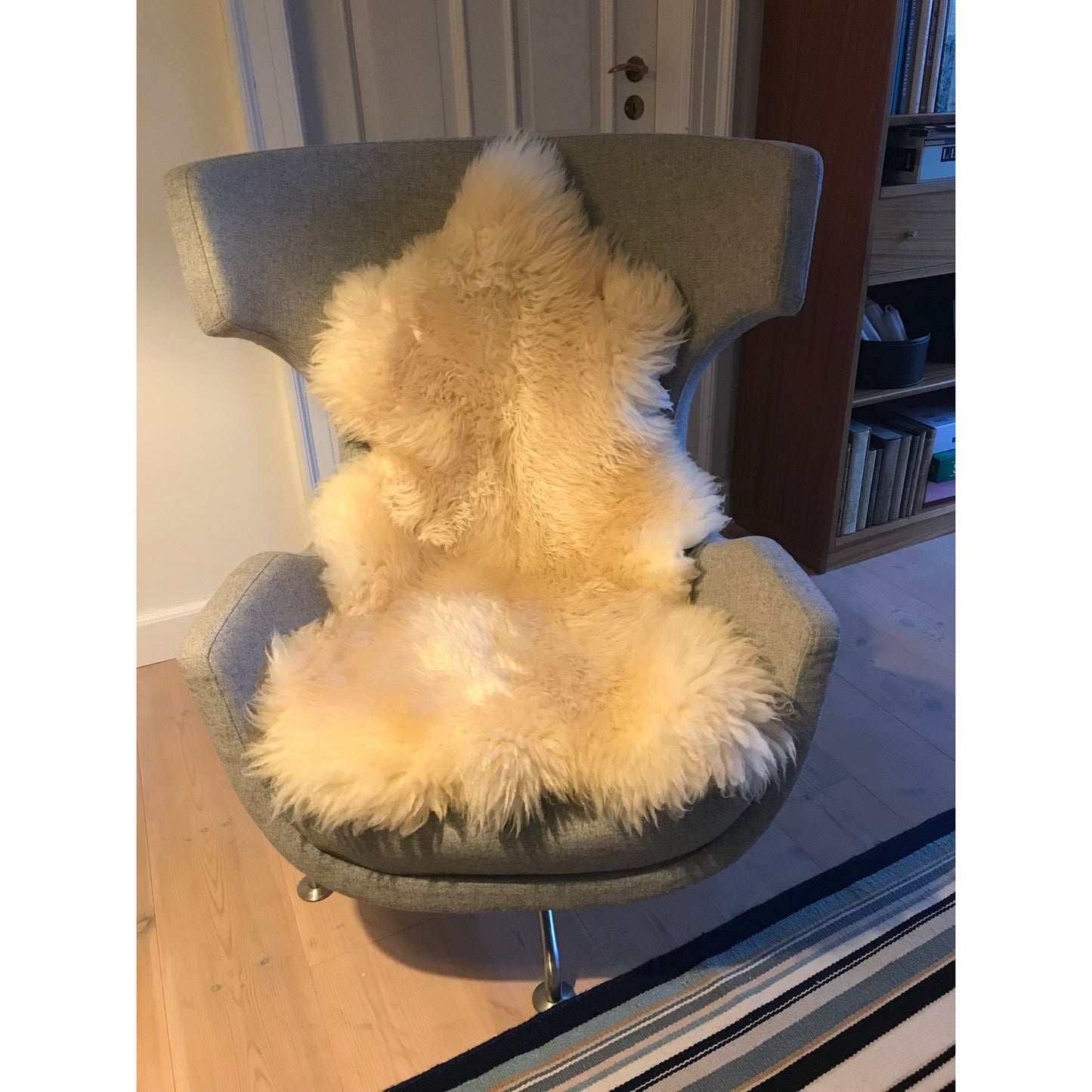 Fåreskind langhåret - medium størrelse